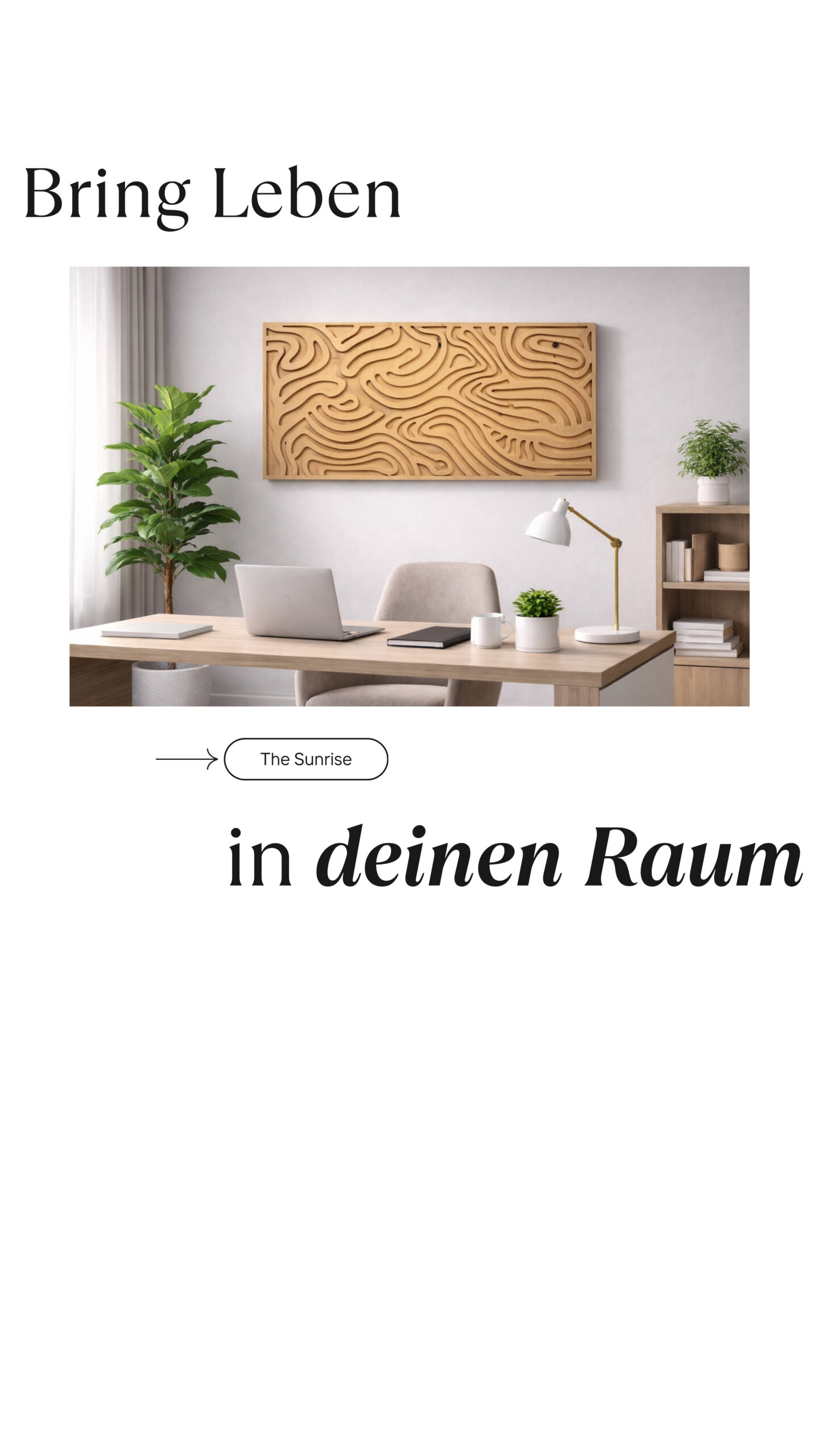 The Sunrise. Bring leben in deinen raum mobile